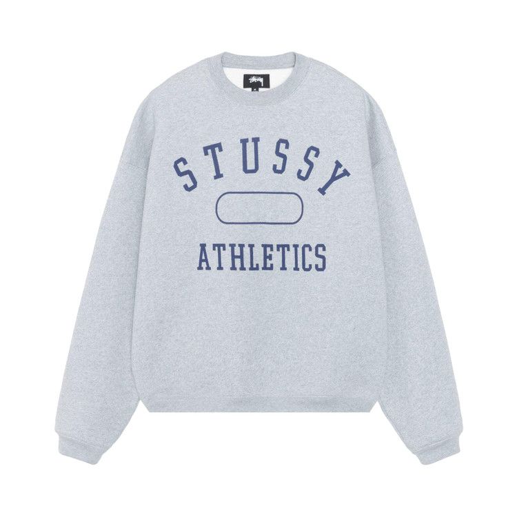 

Свитер Stussy Athletics Crew, Grey Heather