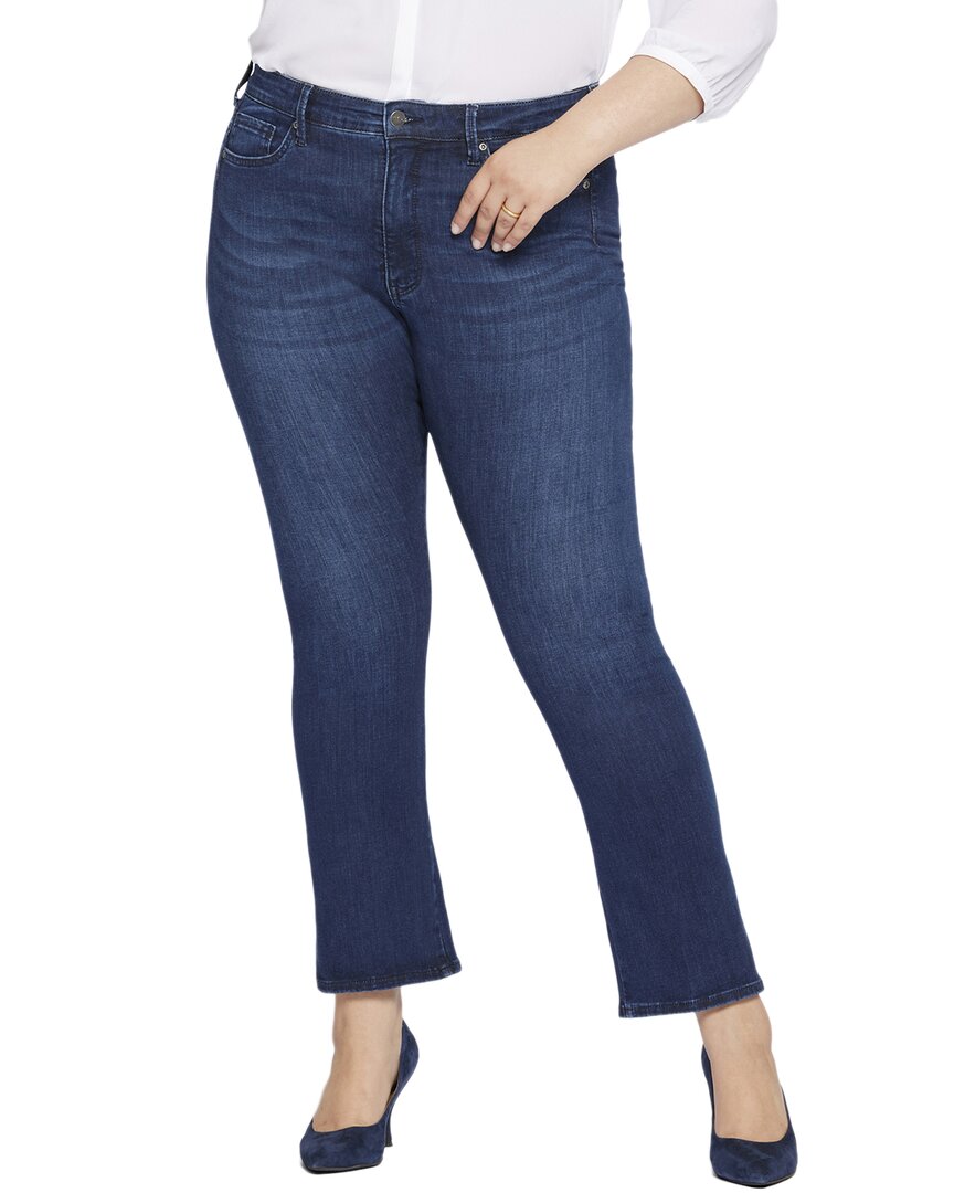 

Бесшовные джинсы NYDJ Plus Marvelous Bootcut, синий