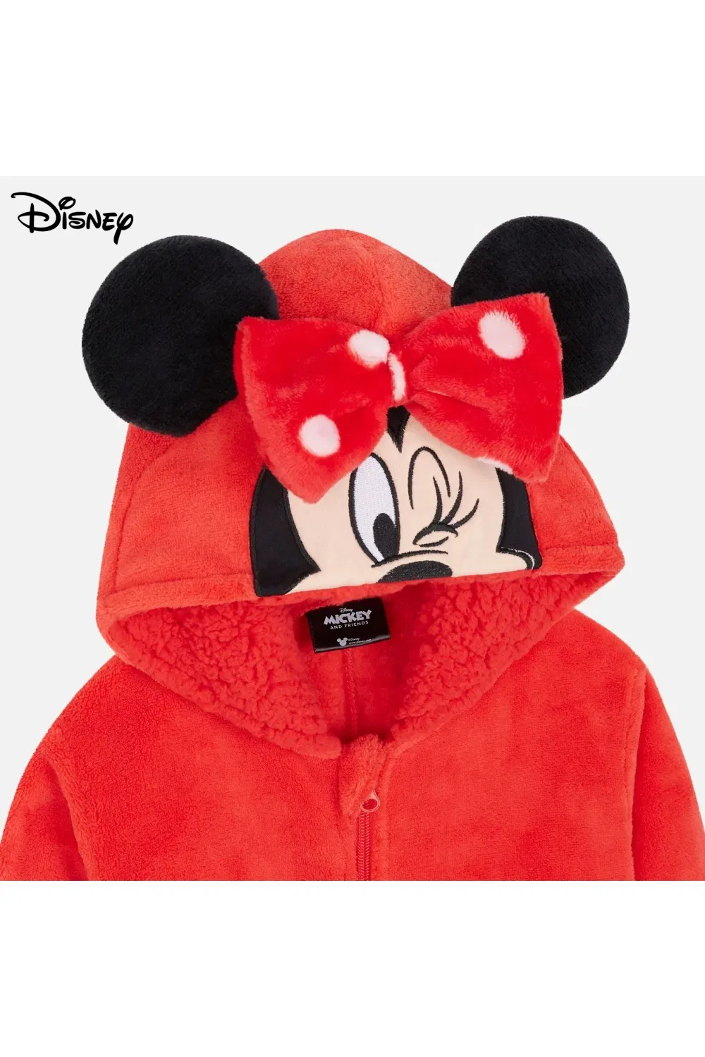 Пижама-комбинезон Minnie Mouse Disney, красный — фото 3