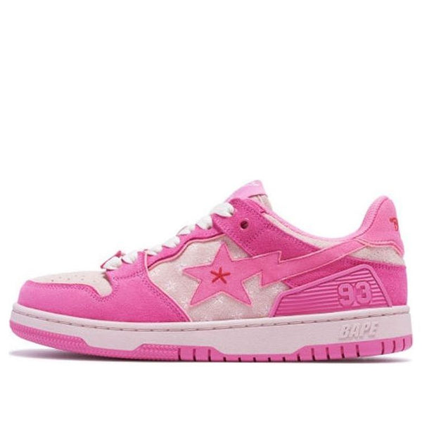 Кроссовки sk8 sta 'pink' A Bathing Ape, розовый