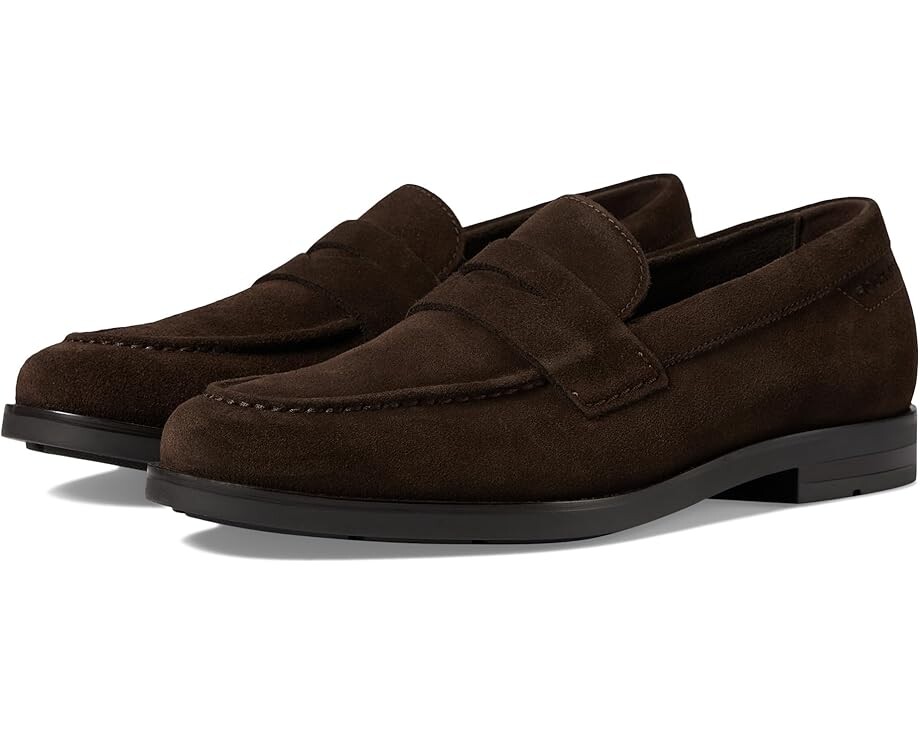 

Лоферы Rockport Sutton, цвет Dark Brown Suede