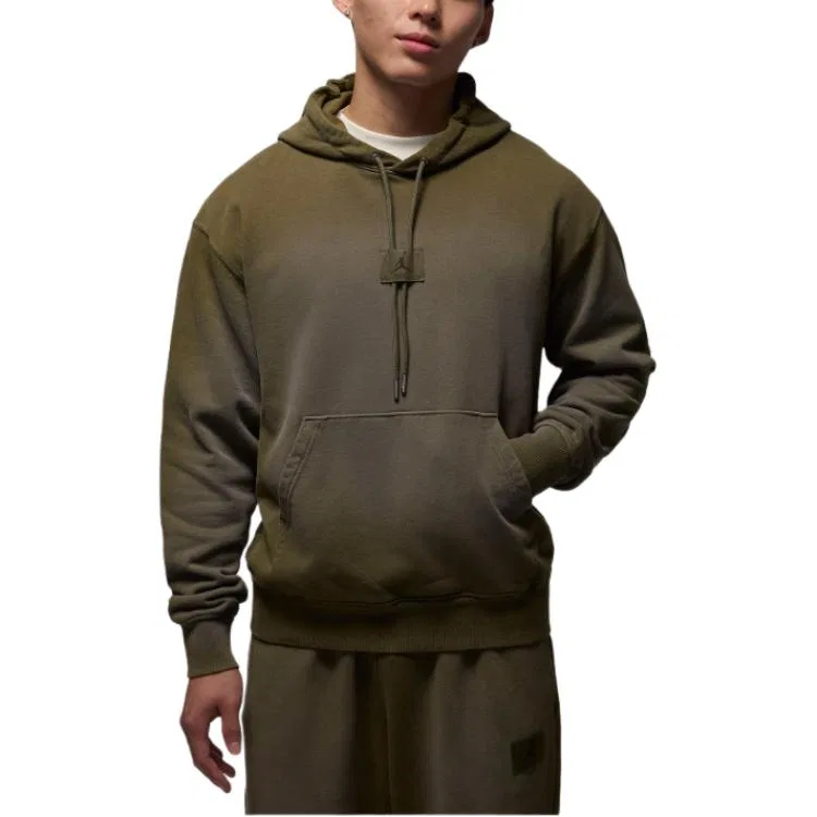 Толстовка с капюшоном Flight Fleece мужская Jordan, Olive