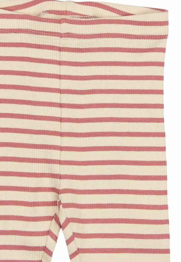 Леггинсы брюки Petit Piao, Dusty Rose Striped — фото 3