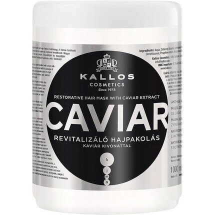 

Kjmn Caviar Восстанавливающее средство для волос с экстрактом икры 1000 мл, Kallos
