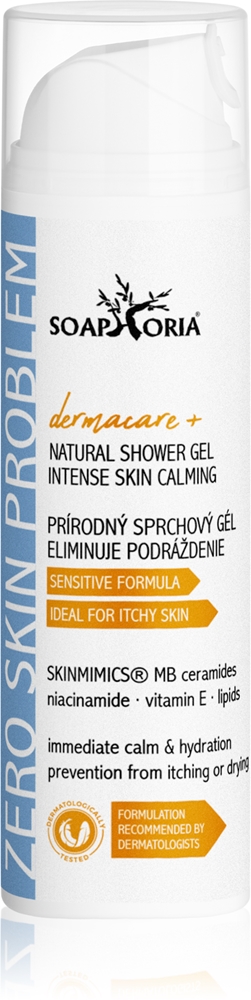 

Dermacare+ Zero Problem Успокаивающий гель для душа для чувствительной кожи Soaphoria, 200 мл