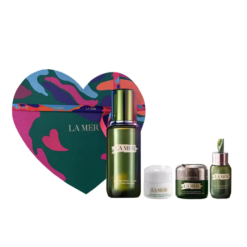 LA MER Набор для ухода за кожей Celebrity Cloud Velvet Frost, подтягивающий, увлажняющий, восстанавливающий, 100 мл + 15 мл + 15 мл + 15 мл, Essence Water 100ml+Serums 15ml+Face Cream 15ml+Eye Cream 15ml