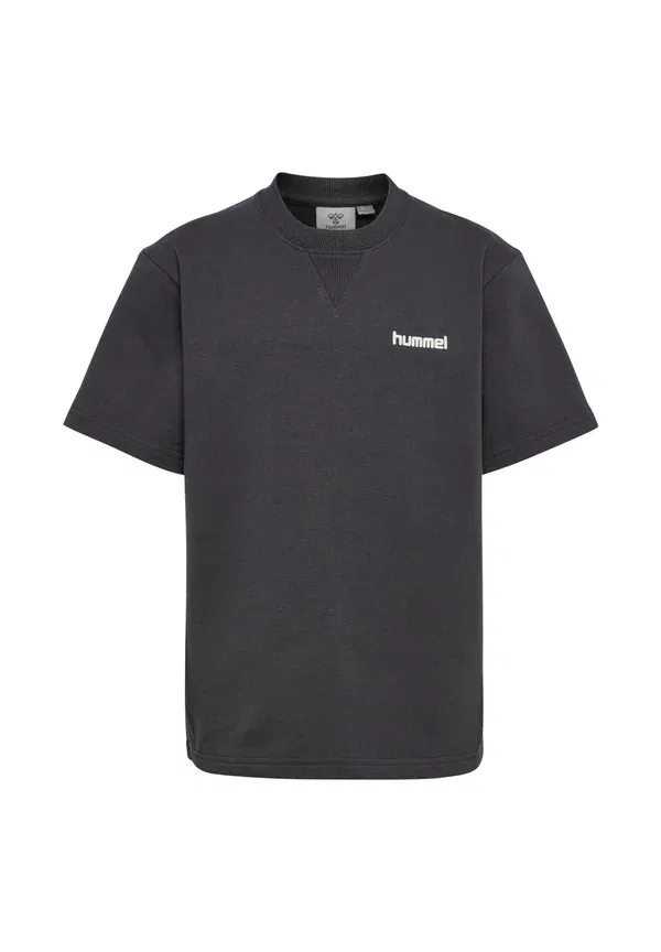 Футболка Hummel Hmljr light sweat t-shirt s/s basic t-shirt, цвет черное дерево