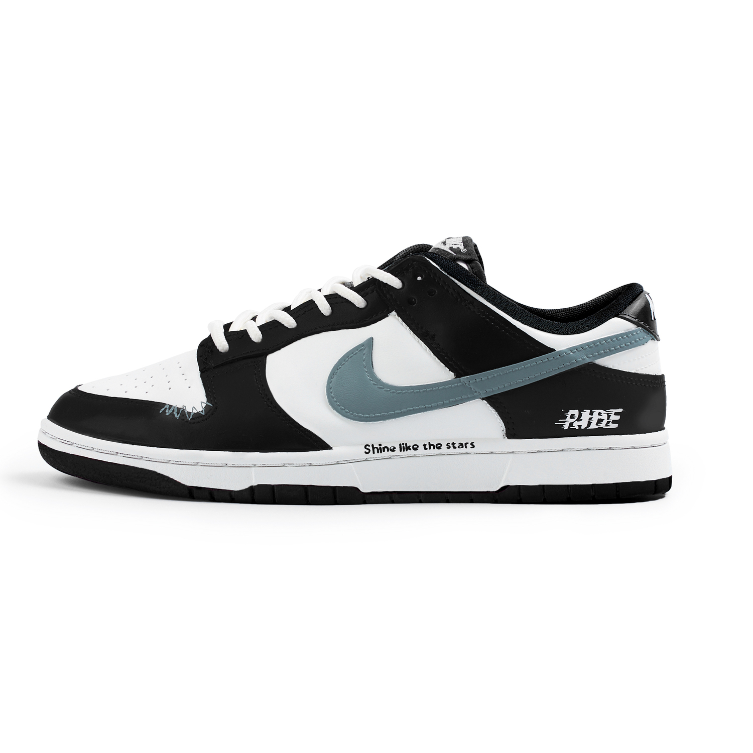 

Dunk Abrasion Resistant низкие кроссовки для скейтбординга Unisex Nike, черный