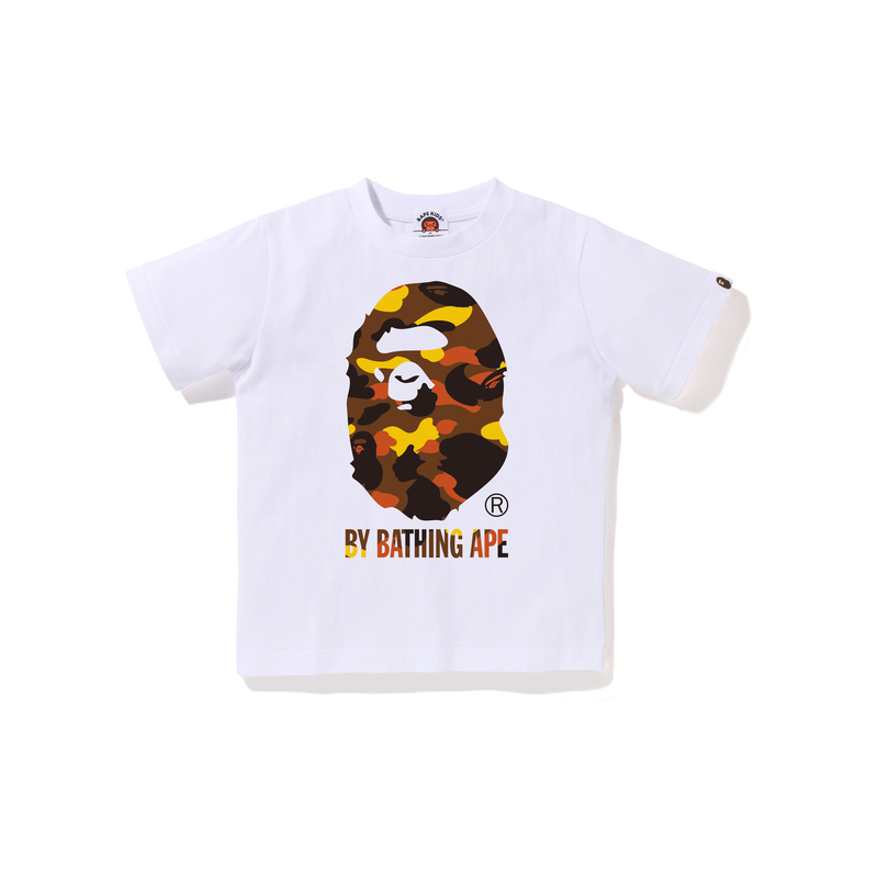 Детская футболка для детей от 3 до 7 лет A Bathing Ape, черный bk q — фото 4