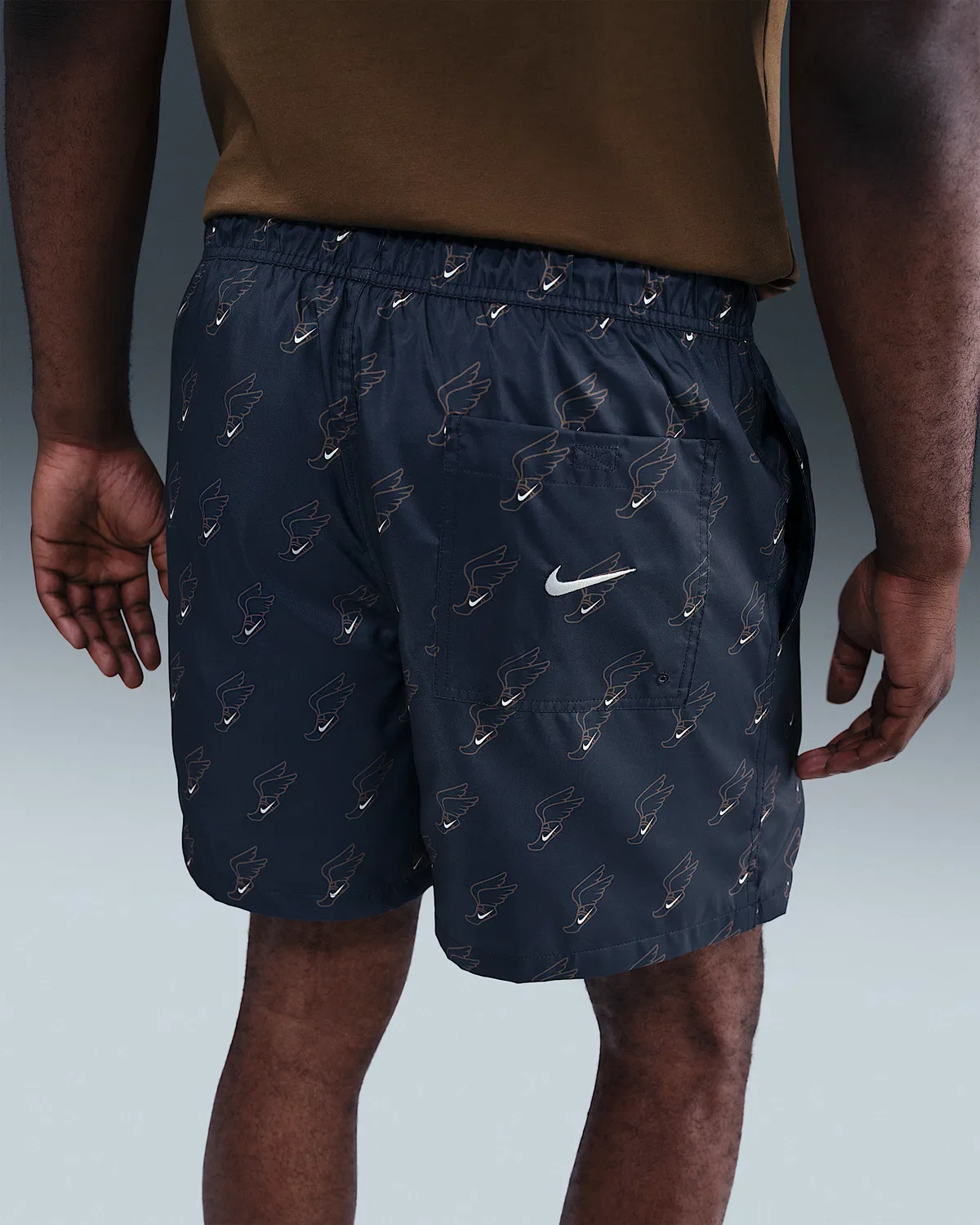 Мужские шорты Nike Club Flow, Thunder Blue — фото 3