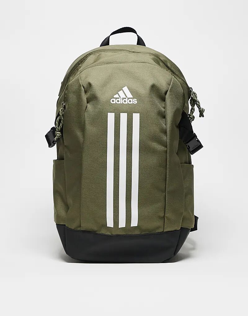 

Рюкзак adidas Training Power со светоотражающими тремя полосками цвета «камень» Adidas Performance