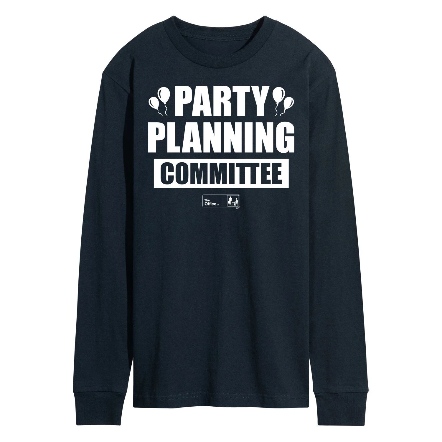 

Мужская футболка с длинным рукавом The Office Party Planning Licensed Character