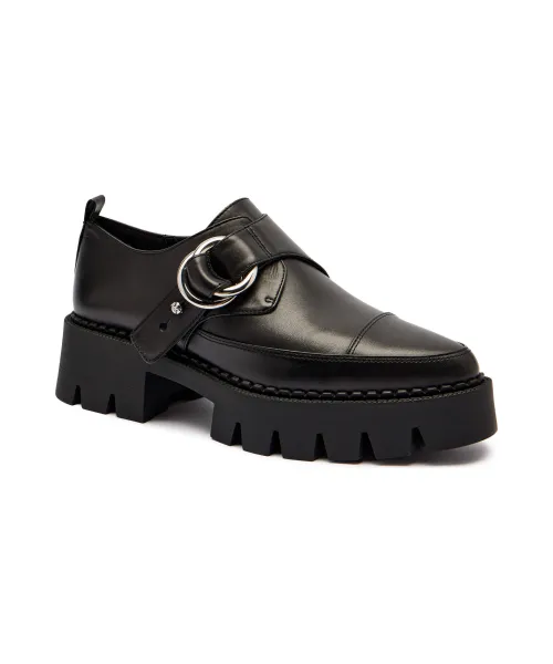 Кожаные мокасины Jaden Michael Kors, черный