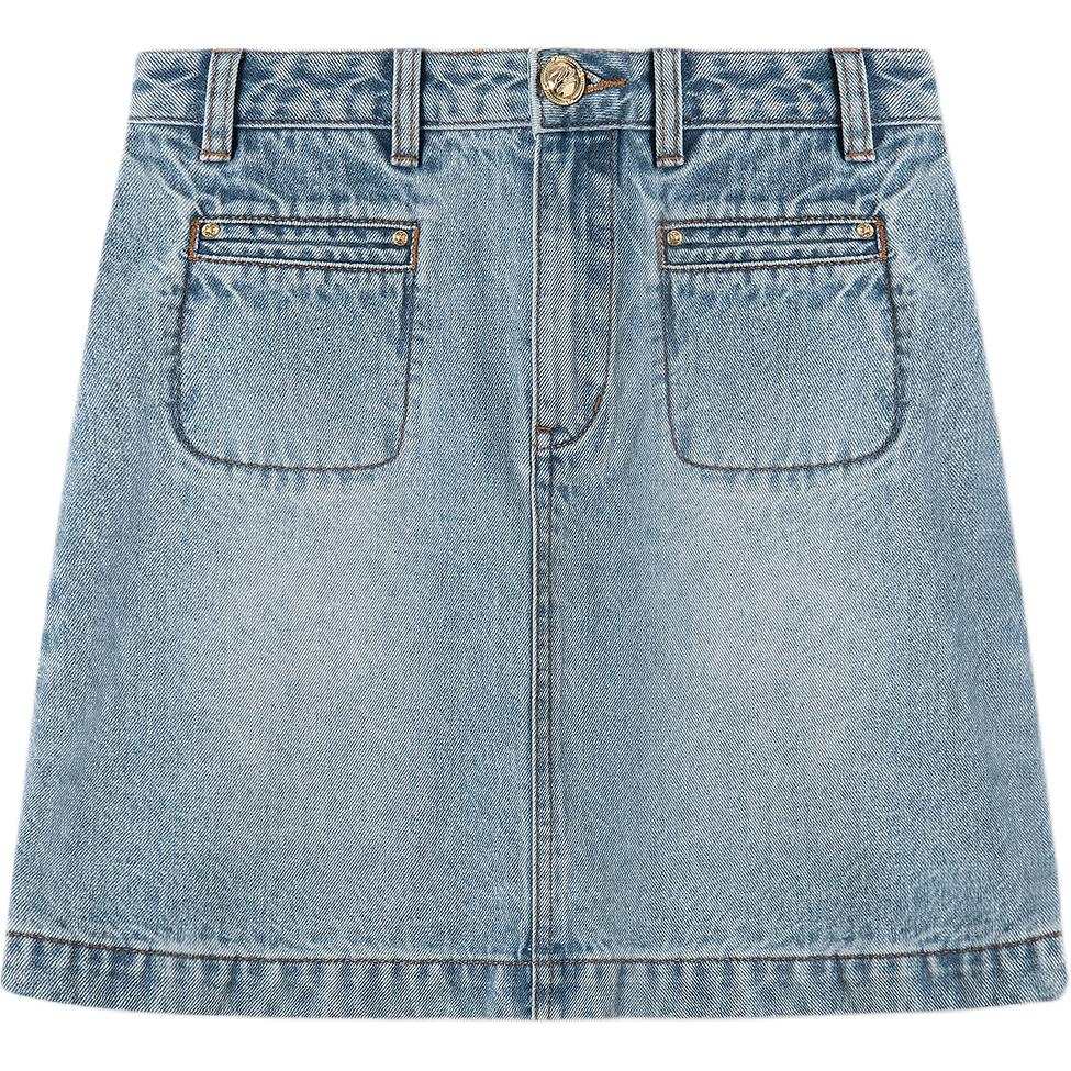 

Джинсовая юбка KARL LAGERFELD женская синяя KARL LAGERFELD / Karl Lagerfeld Jeans