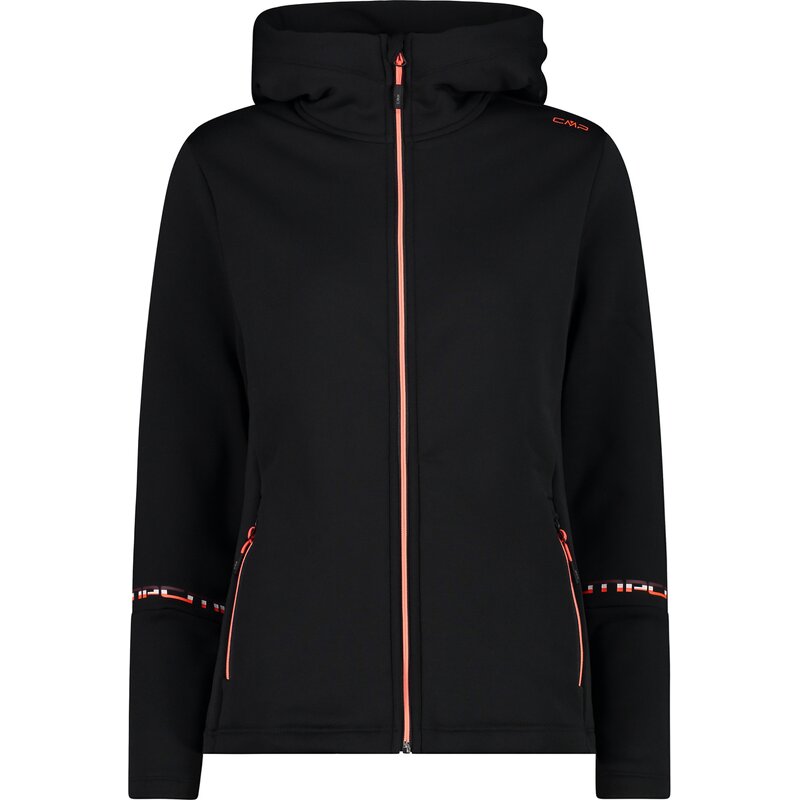 

Толстовка с капюшоном женская куртка с фиксированным капюшоном Cmp, красный