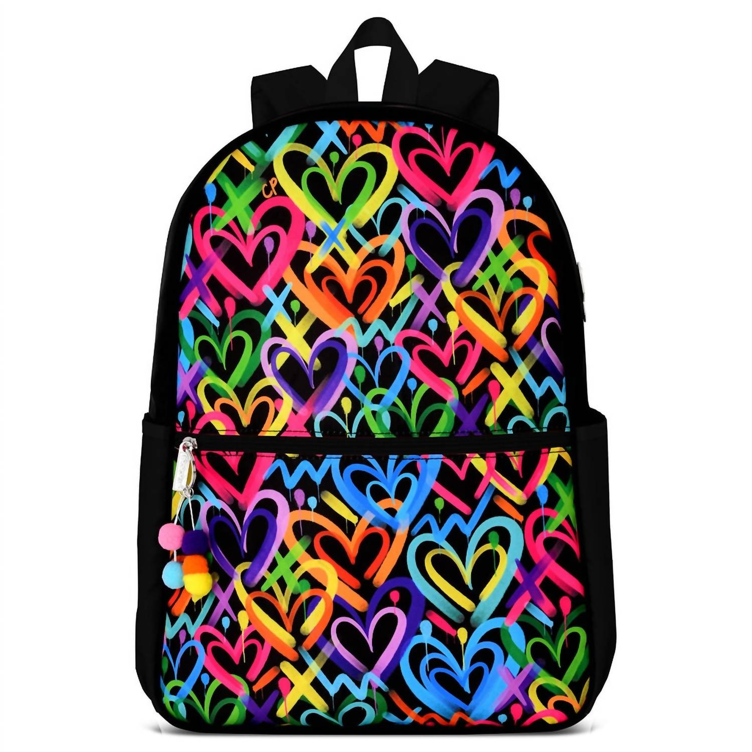 

Рюкзак Corey Paige в граффити-сердечках iScream, цвет graffiti hearts
