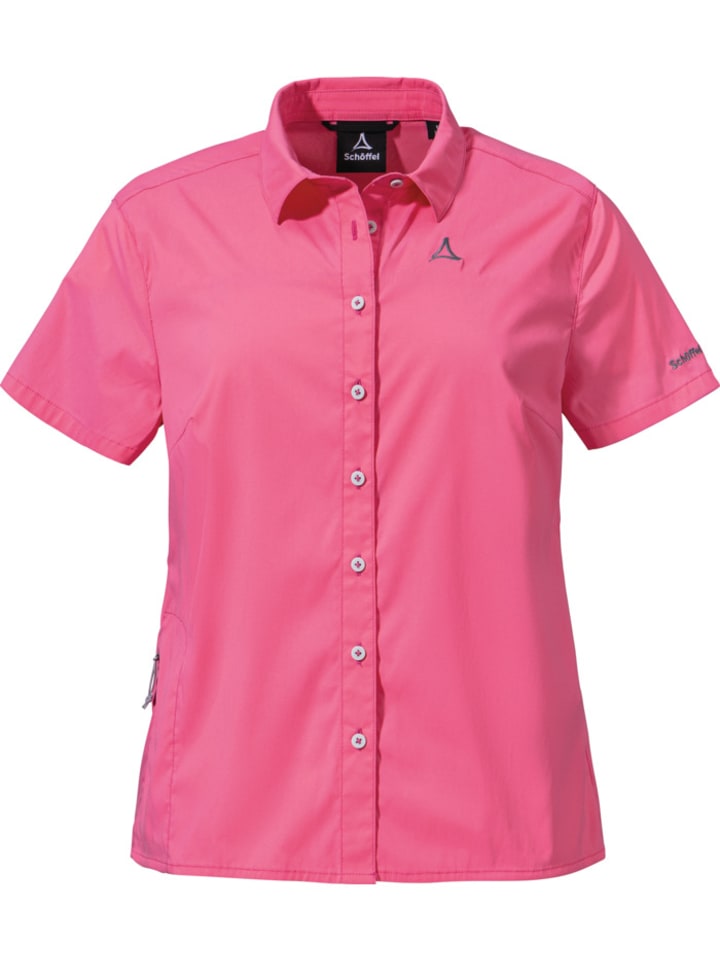 

Блуза Schöffel Bluse Blouse Graseck L, цвет holly pink
