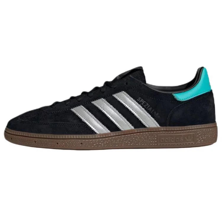 Adidas Originals HANDBALL SPEZIAL German Army Trainers мужские черные серебристые