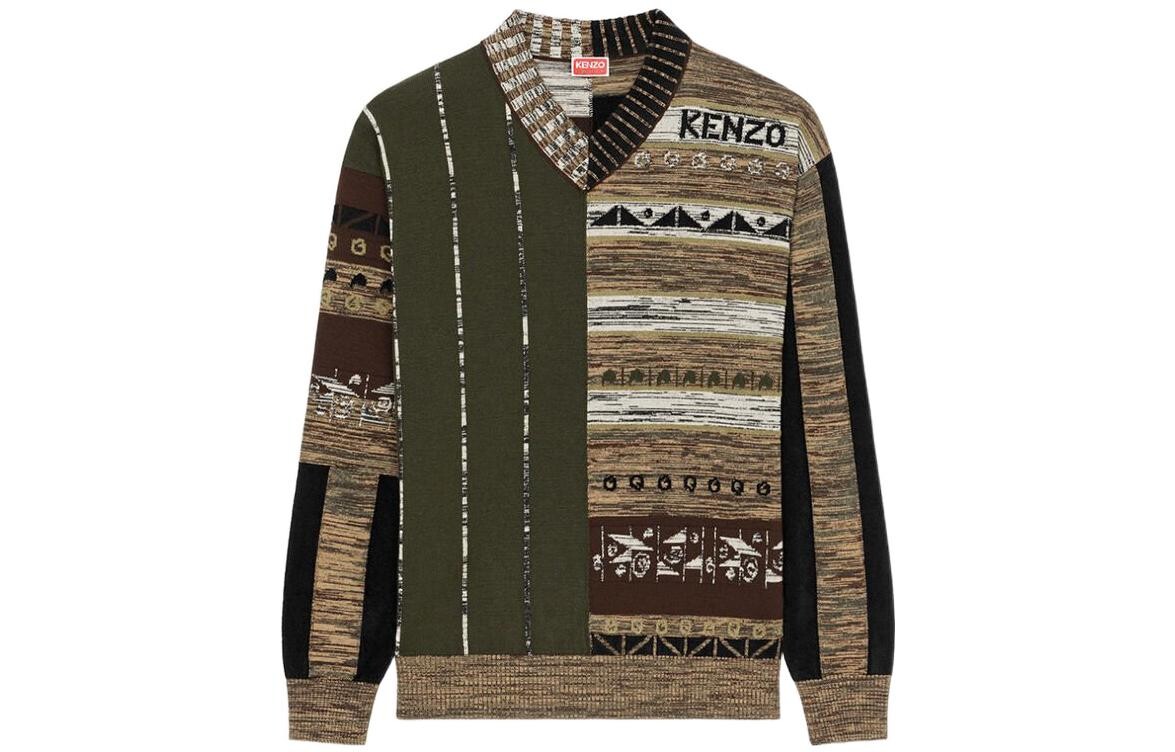 

Свитер мужской глубокий хаки Kenzo, хаки