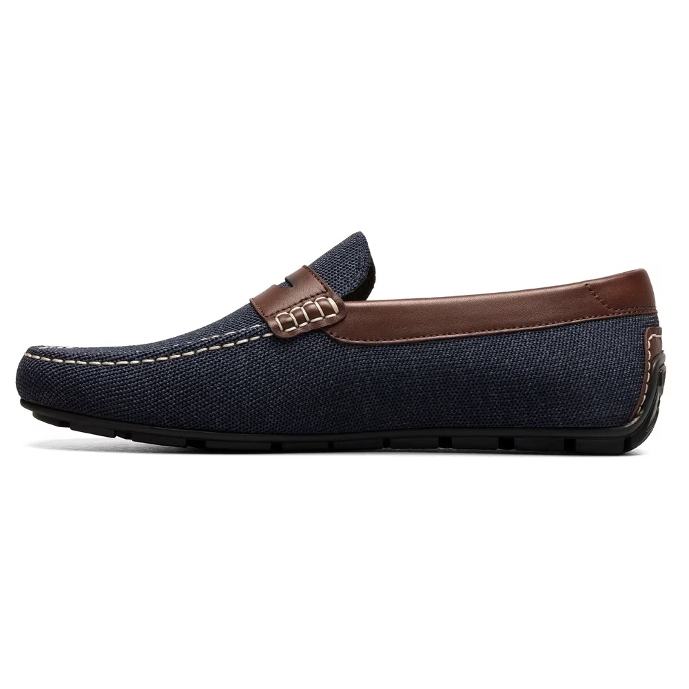 Мотовязаные мокасины с пенни-носком Florsheim, мультиколор — фото 4