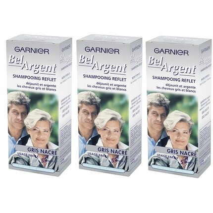 

Bel Argent Gris Nacre Светоотражающий шампунь 40 мл, Garnier