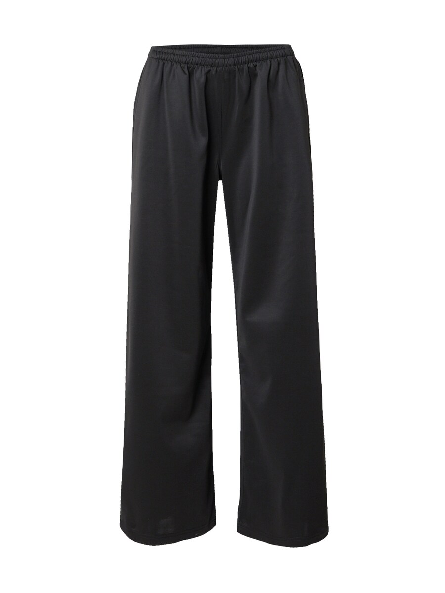 

Тканевые брюки WEEKDAY Wide leg Pants Aida, черный