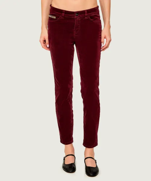 

Брюки Сильви Slim fit Marc Cain, красный