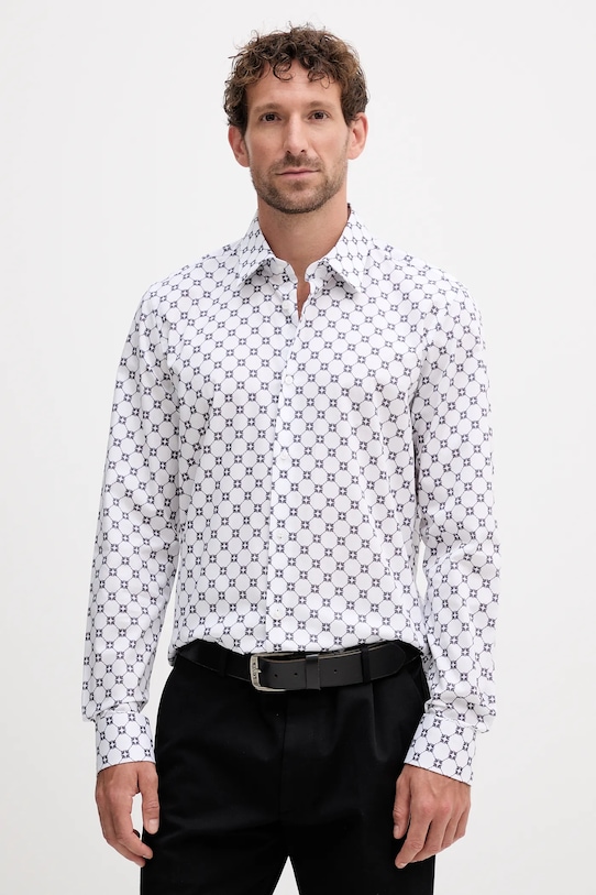 

Хлопковая рубашка Joop!, белый