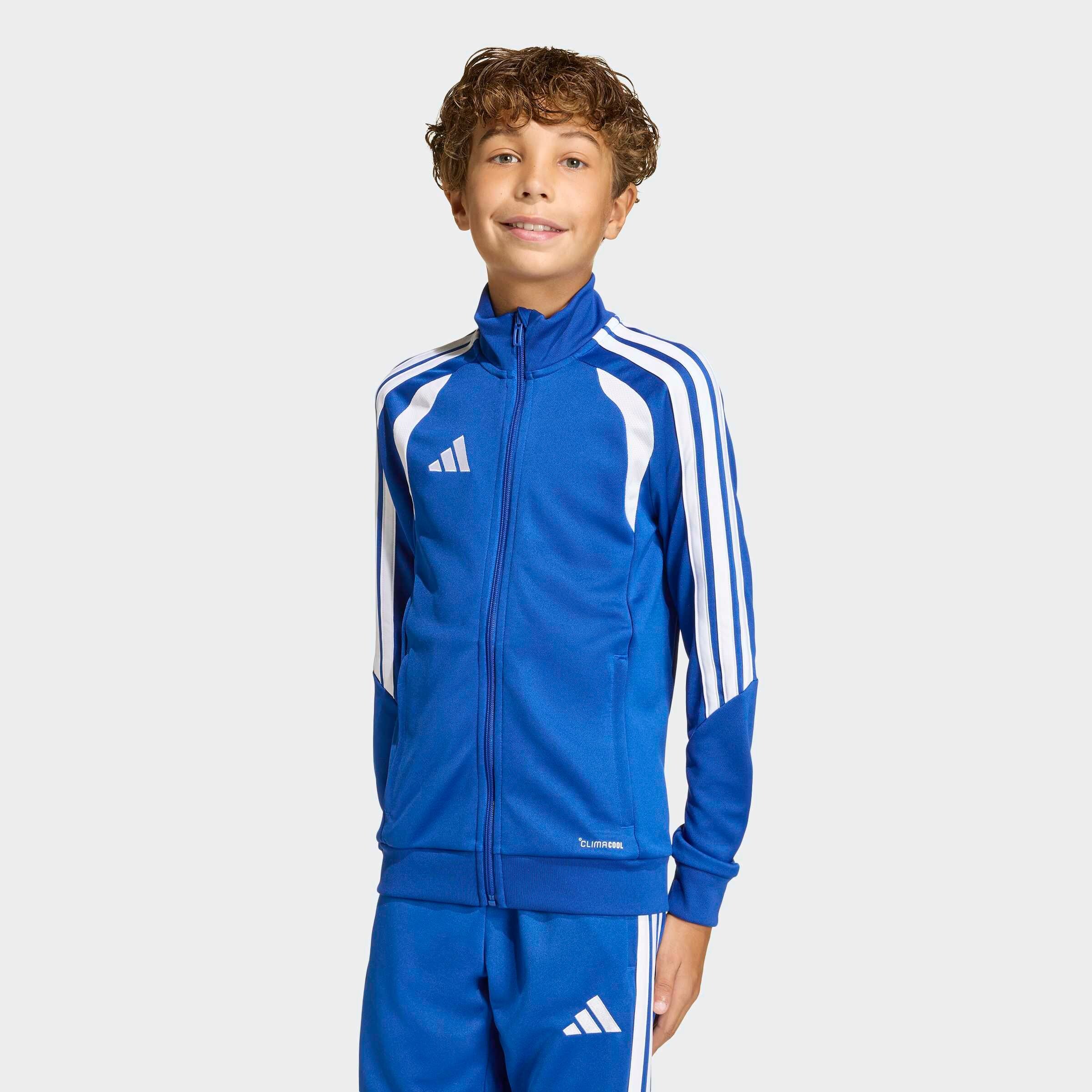Adidas Performance Спортивная куртка в кобальтово-синем цвете — фото 3