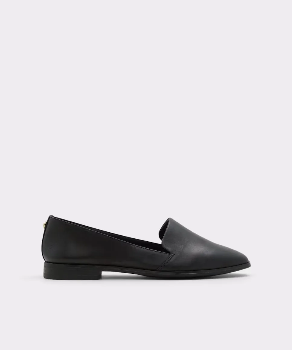 

Женские кожаные тапочки с круглым носком Aldo, черный