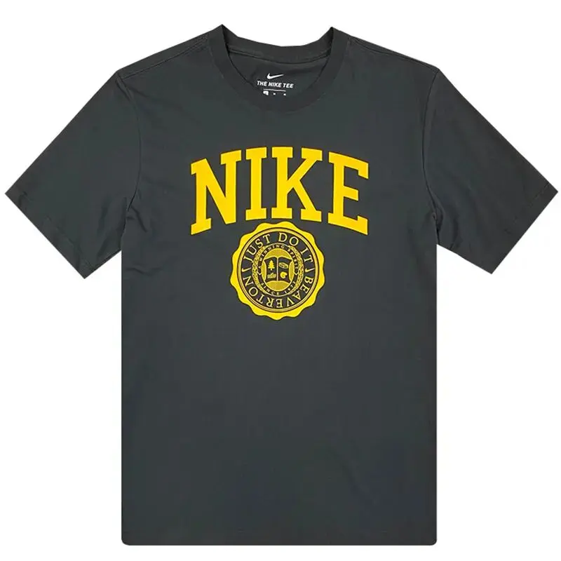 

Nike Футболка мужская черно-серая