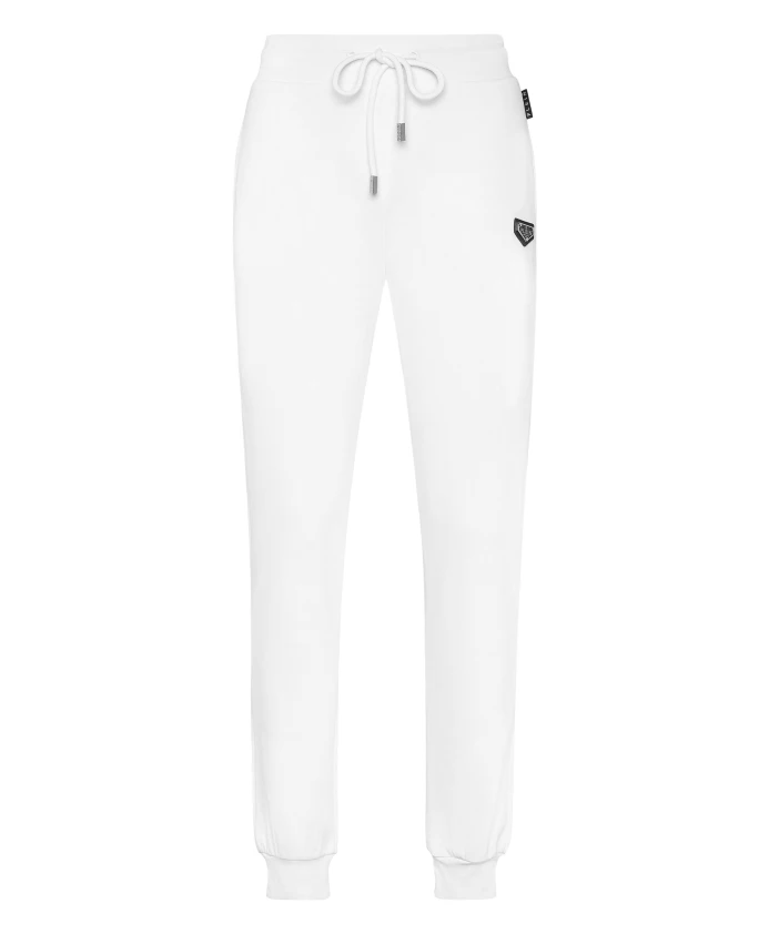 

Спортивные брюки, культовый стиль, пленэр Philipp Plein, белый