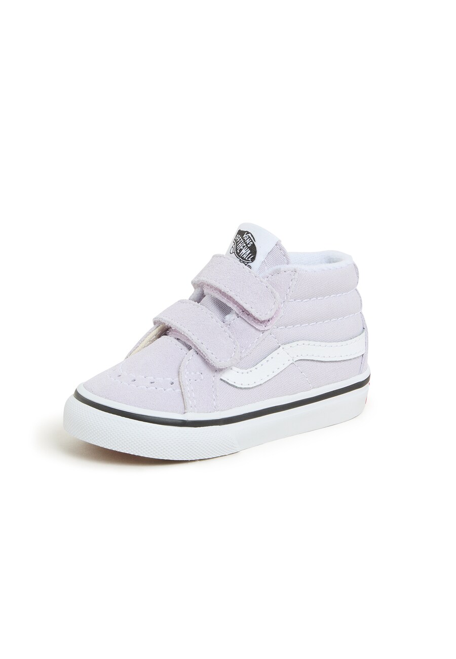 Высокие кроссовки VANS Sk8-Mid Reissue Hook And Loop, Light purple