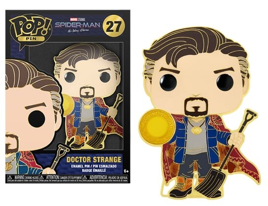 

Человек-паук — большая эмалированная булавка № 27 — Dr. странный Funko