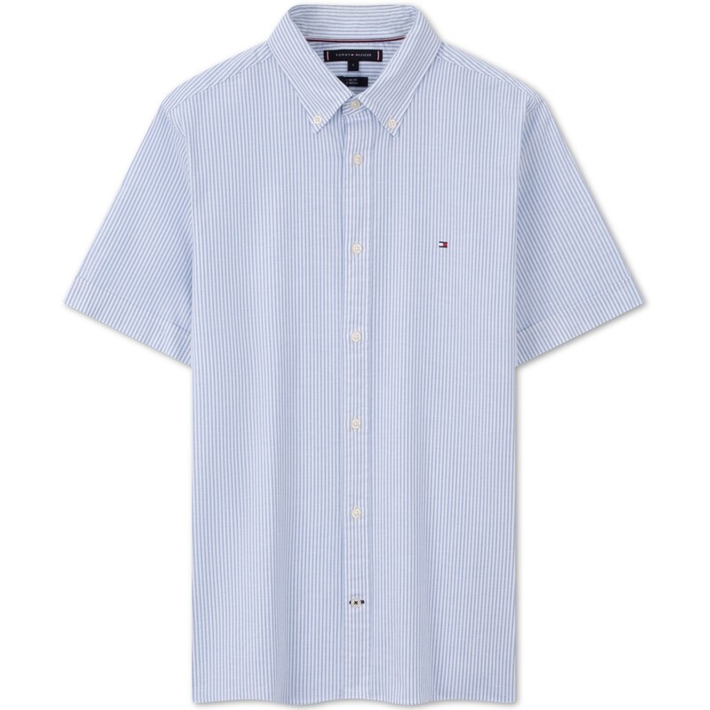 

Мужская рубашка Tommy Hilfiger, цвет Blue & White Stripes 0GZ