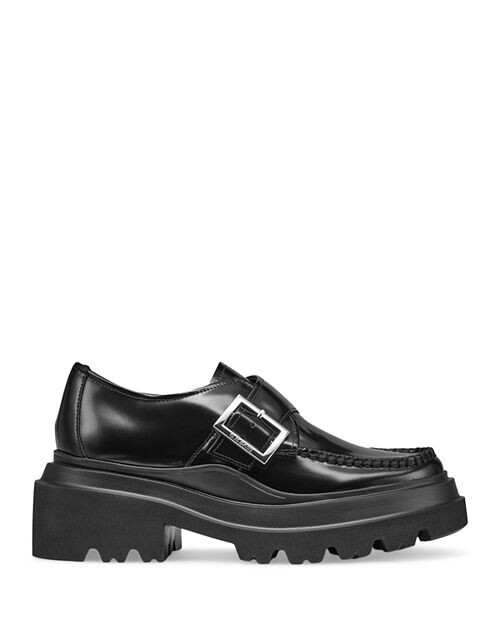 Женские лоферы дерби на платформе GH Bass Originals G.H.BASS, цвет Black — фото 2