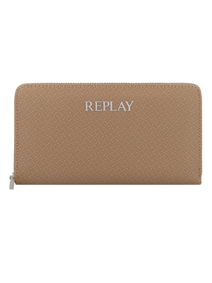 

Кошелек Replay, цвет dirty pale beige - black