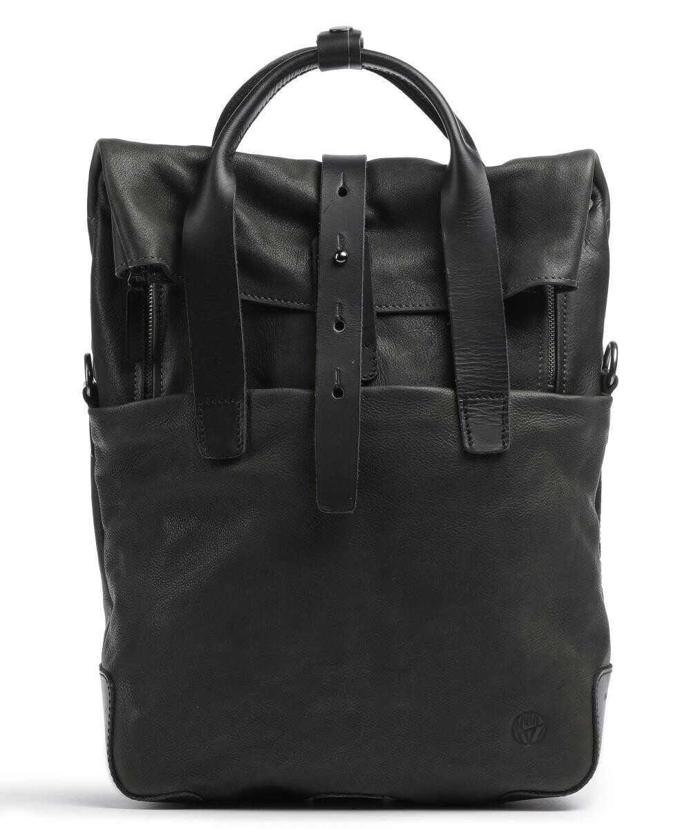 

Рюкзак Mount Ivy Rolltop 13 дюймов из зерненой кожи Harold'S, зеленый