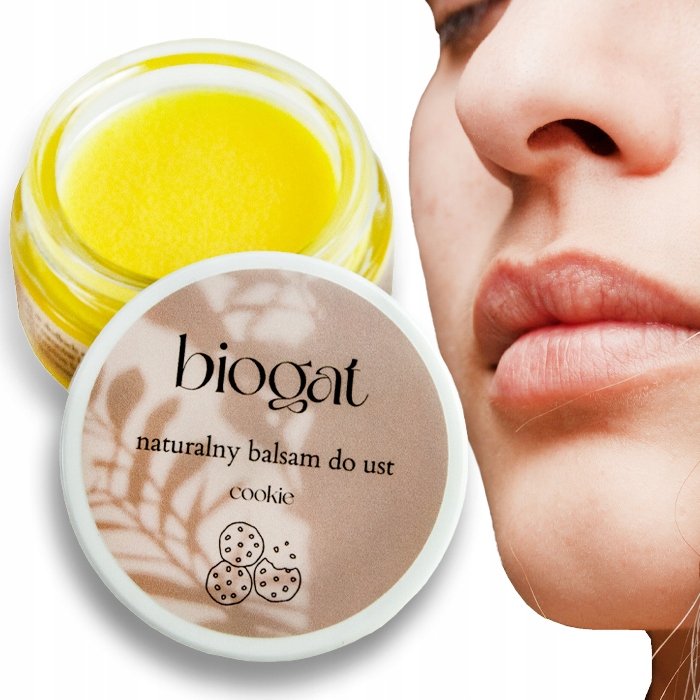 

Biogat Natural Lip Balm Intensive Moisturizing Cookie Jar 30 мл inna