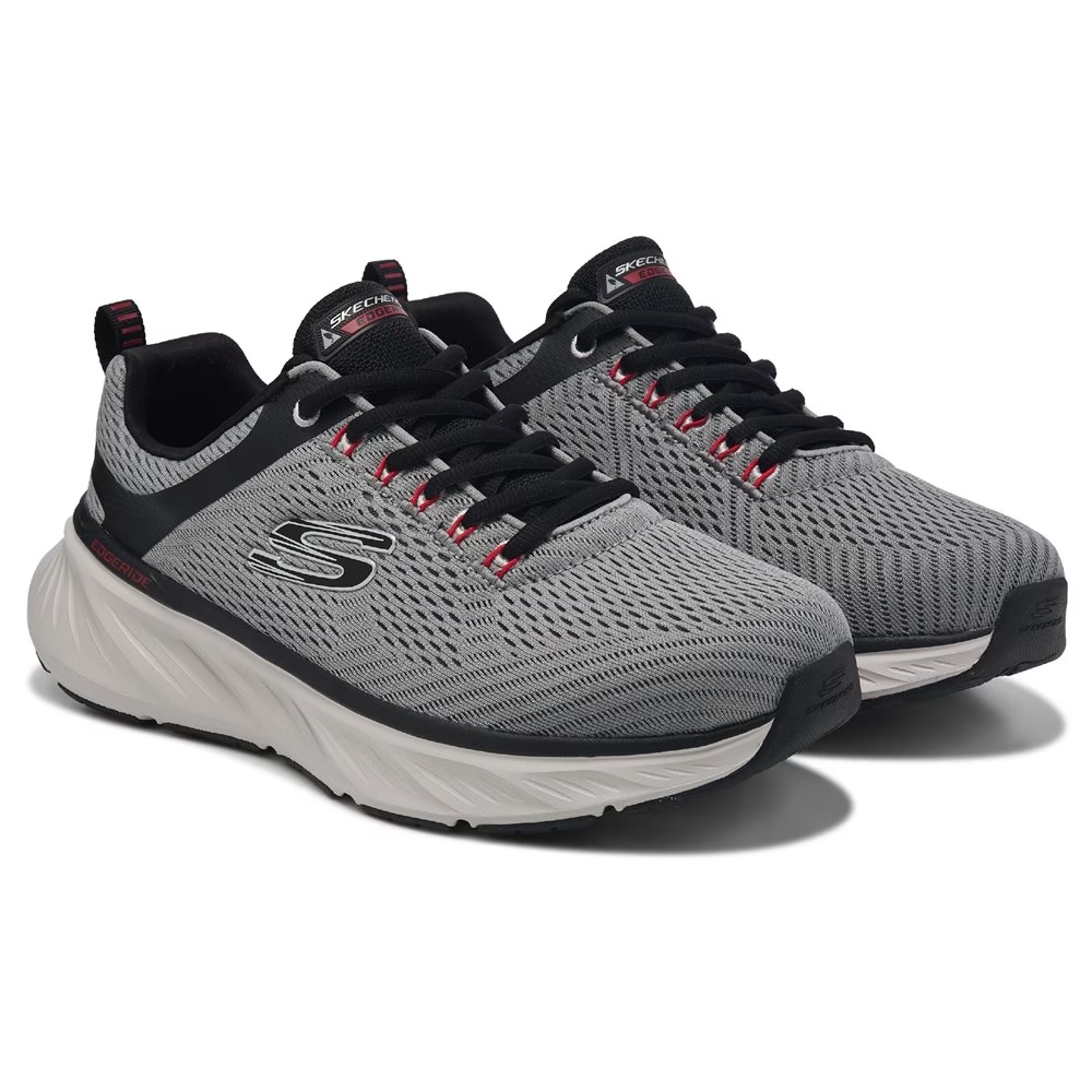 

Кроссовки расслабленного кроя Edgeride от Skechers, grey/black/red