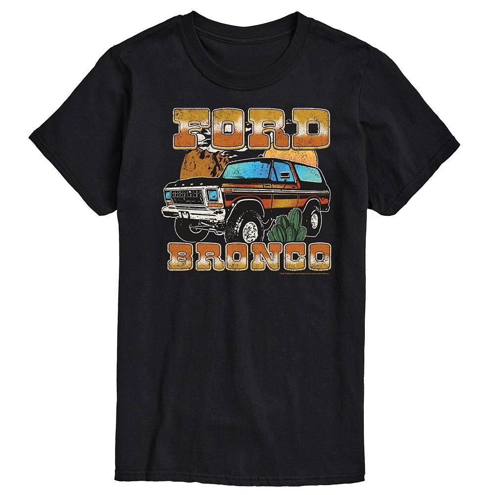 

Футболка Big & Tall Ford Vintage Bronco Desert с рисунком Licensed Character, черный