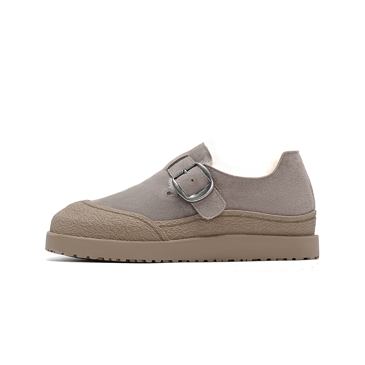 Зимние ботинки женские EBLAN, Gray (Fleece-Lined)
