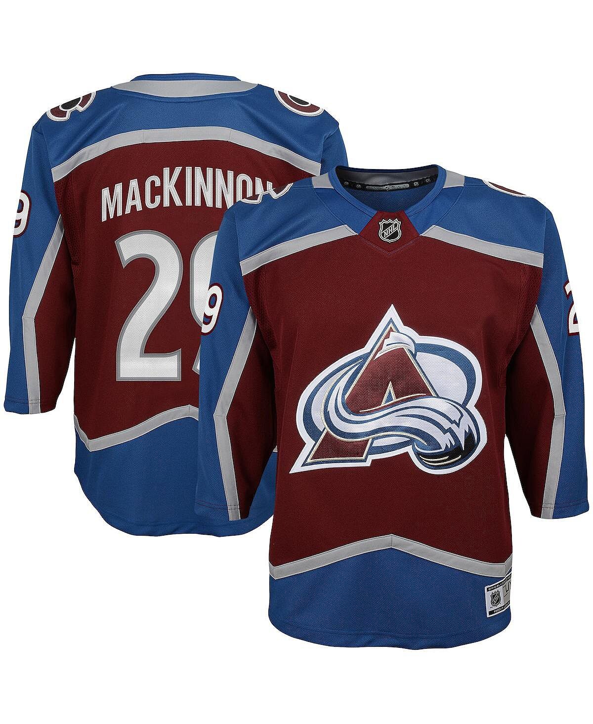 

Джерси игрока Big Boys Натана Маккиннона Burgundy Colorado Avalanche Premier Player Outerstuff