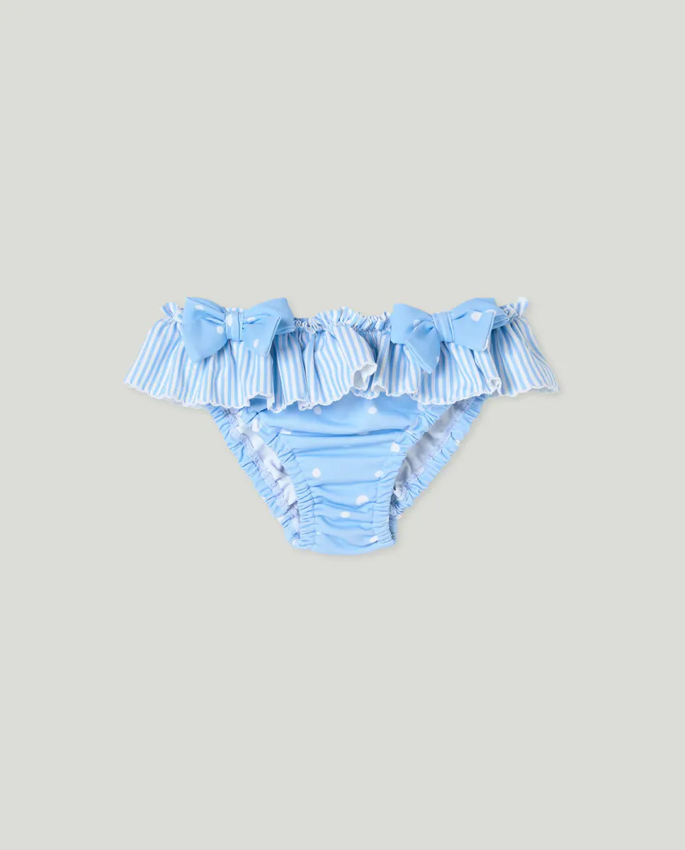 

Шорты для девочки в полоску и горошек Baby El Corte Inglés, синий