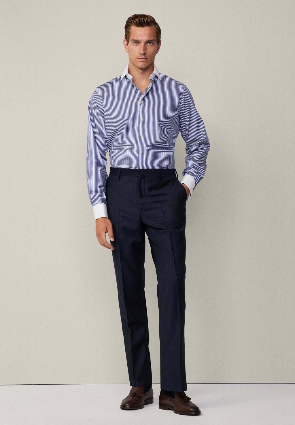 

Официальная рубашка Hackett London, синий