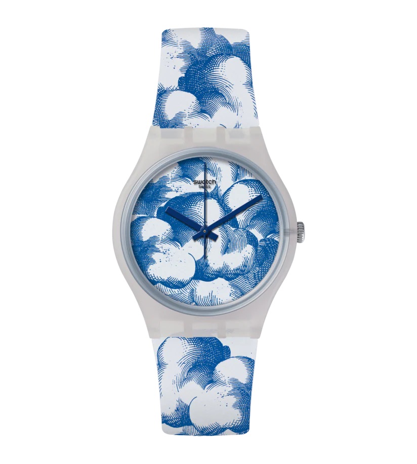 

SWATCH Часы унисекс 34 мм синие GE263