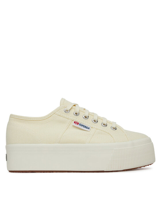 Тканевые кроссовки Platform S9111LW Superga, бежевый