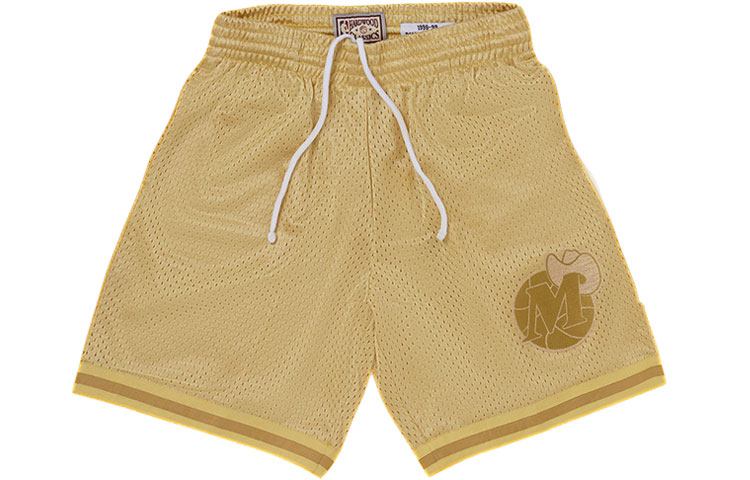 

Шорты баскетбольные Mitchell & Ness унисекс с золотым тиснением Mitchell Ness