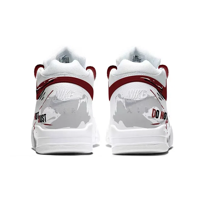 Кроссовки баскетбольные Nike Flight Legacy белые — фото 4