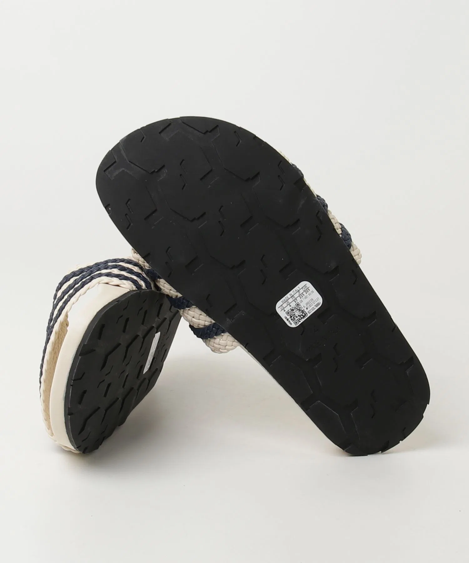 Мужские сандалии Adidas Originals Adilette белые — фото 3